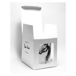 ceramic mug in box the stallion