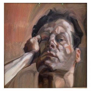 Freud self portrait All too Human Tate
