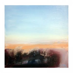 Christmas Eve 5 oil sketch by Diana Hand Flanders Moss